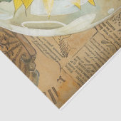 Papier Mousseline Sunflower Globe (Détail)