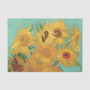 Papier Mousseline Sunflowers par Vincent Van Gogh Tissue Paper