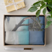 Papier Mousseline Sunny Tropical Beach Ocean Paradise (Cadeau)