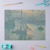Papier Mousseline Sunrise (Marine) par Claude Monet (Artisanat)