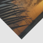 Papier Mousseline Sunset Through Palm Fronds (Détail)