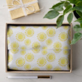 Papier Mousseline Sunshine (Design 19 Série Jaune/Orange) (Cadeau)