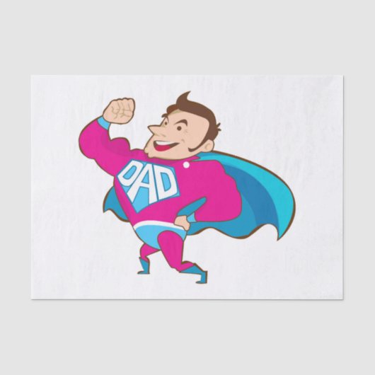 PAPIER MOUSSELINE SUPER DAD (Recto)