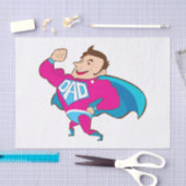 PAPIER MOUSSELINE SUPER DAD (Artisanat)