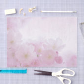 Papier Mousseline Super Doux À L'Air Grande Fleurs Roses (Artisanat)