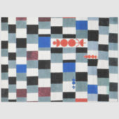 Papier Mousseline Super échecs, Paul Klee (Recto)