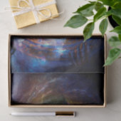 Papier Mousseline Super loup noir et blanc (Cadeau)