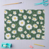 Papier Mousseline Super Mid-Century Moderne Daisy Floraal (Artisanat)