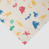 Papier Mousseline Super Pets & Justice League Motif Silhouette (Détail)