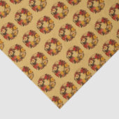 Papier Mousseline Superbe couronne d'équinoxe d'automne de Mabon en  (Détail)