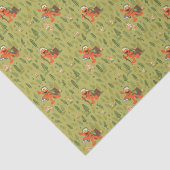 Papier Mousseline Sur La Chasse Pour Le Motif Des Hugs (Détail)