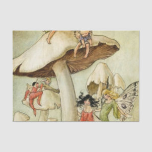 Papier Mousseline Sur Mushroom Hill par Florence Anderson