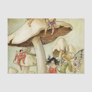 Papier Mousseline Sur Mushroom Hill par Florence Anderson