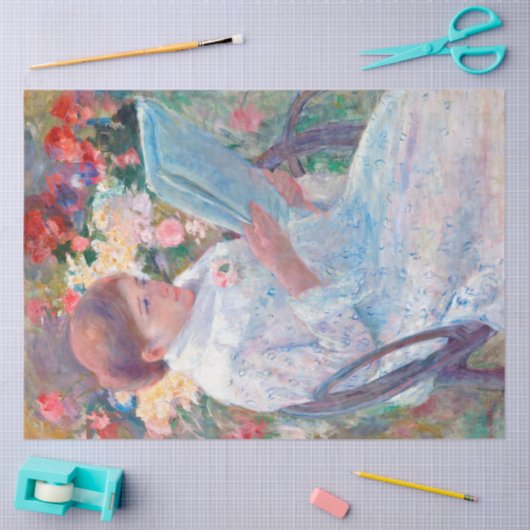 Papier Mousseline Sur un balcon, Mary Cassatt (Artisanat)