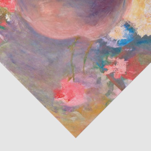 Papier Mousseline Sur un balcon, Mary Cassatt (Détail)