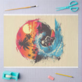 Papier Mousseline Surf des os crâniens #4 (Artisanat)