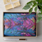 Papier Mousseline Surge Florescente rose (Cadeau)