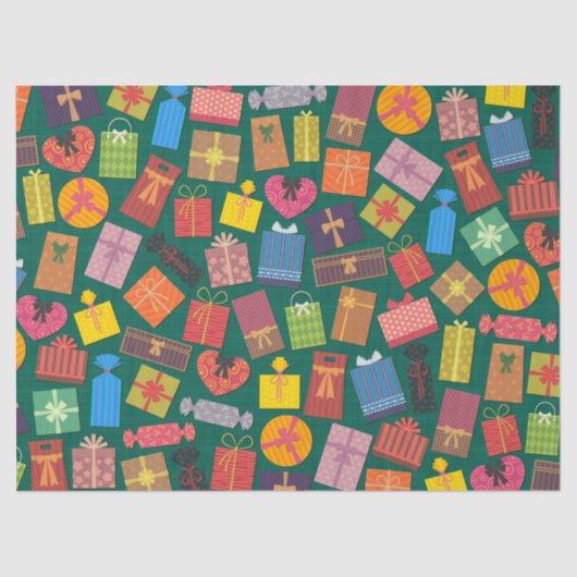 Papier Mousseline surprise présente papier de tissu (Recto)