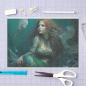 Papier Mousseline Surveillance de la sirène (Artisanat)