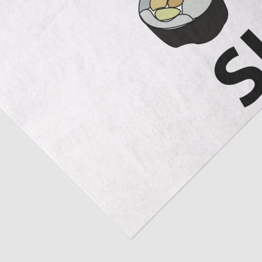 Papier Mousseline Sushi sucré et sushi aigre (Détail)