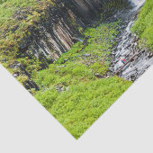 Papier Mousseline Svartifoss Waterfall in Skaftafell - Iceland (Détail)