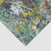 Papier Mousseline Swallow and Flower Field, Bruno Liljefors (Détail)