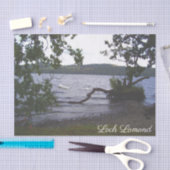 Papier Mousseline Swans sur Loch Lomond (Artisanat)