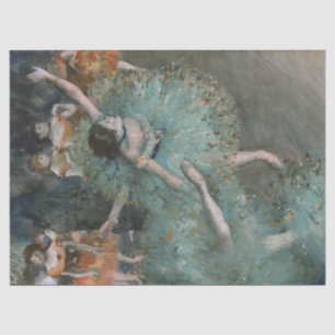 Papier Mousseline Swaying Dancer dans Green Edgar Degas