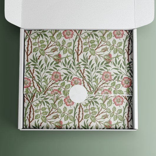 Papier Mousseline Sweet Briar Motif Morris et compagnie