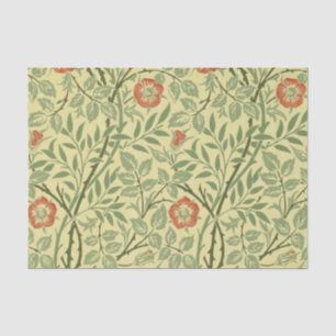 Papier Mousseline Sweet Briar Motif (par William Morris)