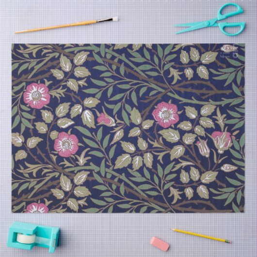 Papier Mousseline Sweet Briar, William Morris (Artisanat)