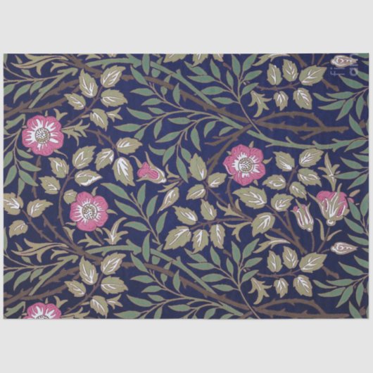 Papier Mousseline Sweet Briar, William Morris (Recto)