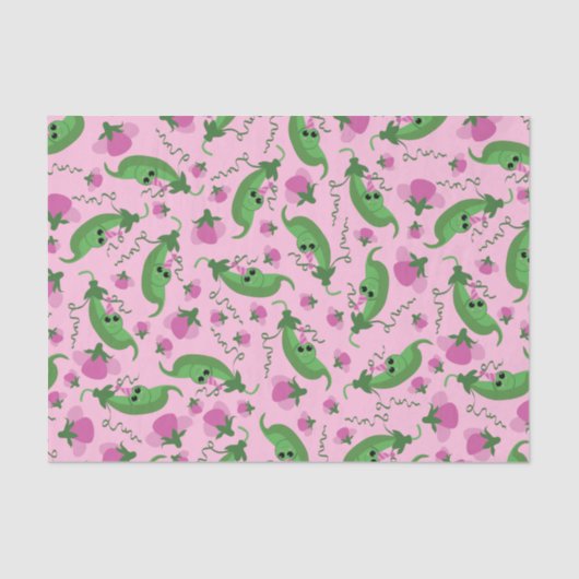 Papier Mousseline Sweet Pea Cute 1er Anniversaire (Recto)