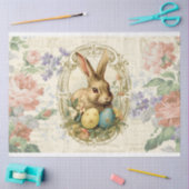 Papier Mousseline Sweet Sweet Bunny de Pâques Découpage (Artisanat)