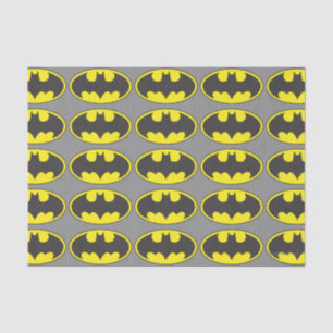 Papier Mousseline Symbole Batman Logo Oval de chauve-souris