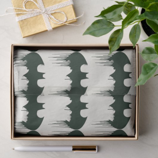 Papier Mousseline Symbole Batman | Logo Spraypaint (Cadeau)