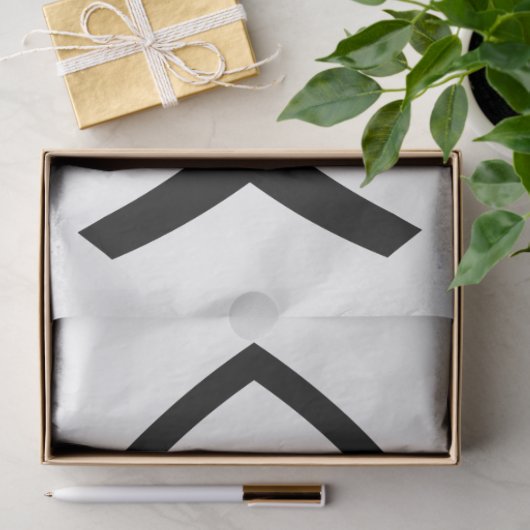 Papier Mousseline Symbole Christian Fish (Ichthys) (Cadeau)