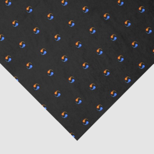 Papier Mousseline Symbole d'amour- (Détail)