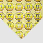 Papier Mousseline Symbole de Gémeaux (Détail)