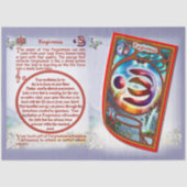 Papier Mousseline Symbole de pardon Papier Tissu (Recto)