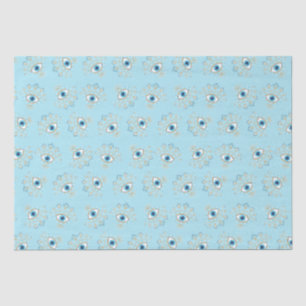 Papier Mousseline Symbole de protection turc des yeux mal grecs déco