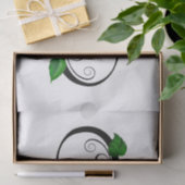 Papier Mousseline Symbole d'infini avec Rose arc-en-ciel (Cadeau)