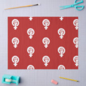 Papier Mousseline Symbole féministe (Artisanat)