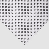 Papier Mousseline Symbole Fleur De Lis Motif (Détail)