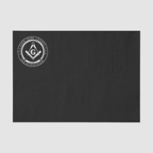 Papier Mousseline Symbole franc-maçonnerie