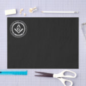 Papier Mousseline Symbole franc-maçonnerie (Artisanat)
