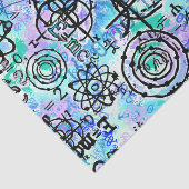 Papier Mousseline Symbole mathématique Papier Tissu Nerdy (Détail)