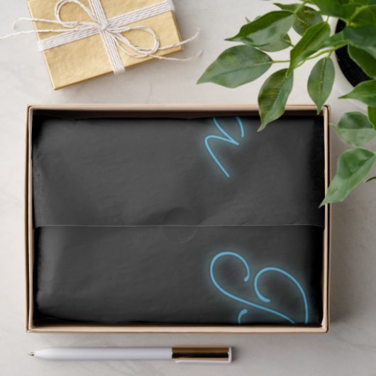 Papier Mousseline SYMBOLE Pizza Neon (Cadeau)