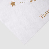 Papier Mousseline SYMBOLE Zodiaque Moderne Taurus Or | Élément Terre (Détail)