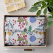 Papier Mousseline Symboles de Noël colorés motif (Cadeau)